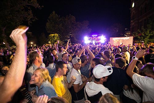 DJ Jerry Utah College Dance party Provo Center Street